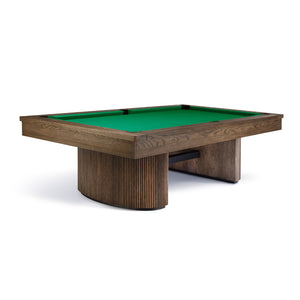 Brunswick Rayburn 8 Foot Pool Table with Brunswick Green Cloth - Game Room Spot