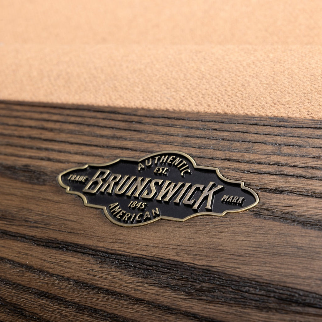 Brunswick Rayburn 8 Foot Pool Table Nameplate - Game Room Spot