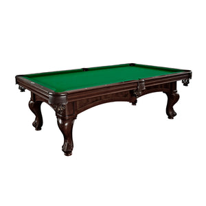 Brunswick Santini Pool Table in Brunswick Green - Game Room Spot