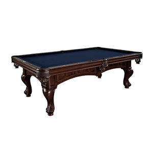 Brunswick Santini Pool Table in Midnight Blue - Game Room Spot