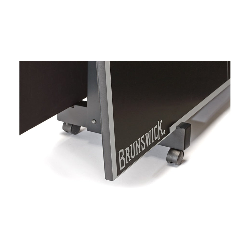 Brunswick Table Tennis Conversion Top Caddy detail - Game Room Spot