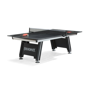 Brunswick V-Force 2.0 Air Hockey Table with CT7 Table Tennis Conversion Top - Game Room Spot