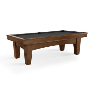 Brunswick Winfield 8' Pool Table in Charcoal Grey - Game Room Spot