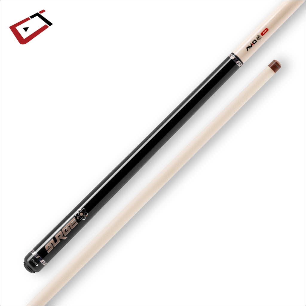 Cuetec AVID Surge Jump Cue Black/Gold - Game Room Spot