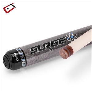 Cuetec AVID Surge Jump Cue Gray Stain Butt and Tip - Game Room Spot