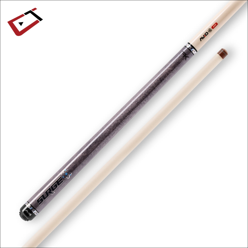 Cuetec AVID Surge Jump Cue Gray Stain - Game Room Spot