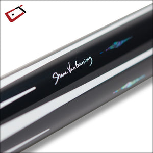 Cuetec Cynergy SVB II Black Leather Wrap Cue Signature - Game Room Spot
