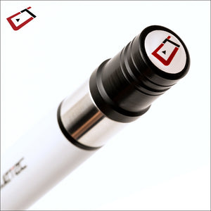 Cuetec Cynergy SVB Gen One Pearl White detail - Game Room Spot