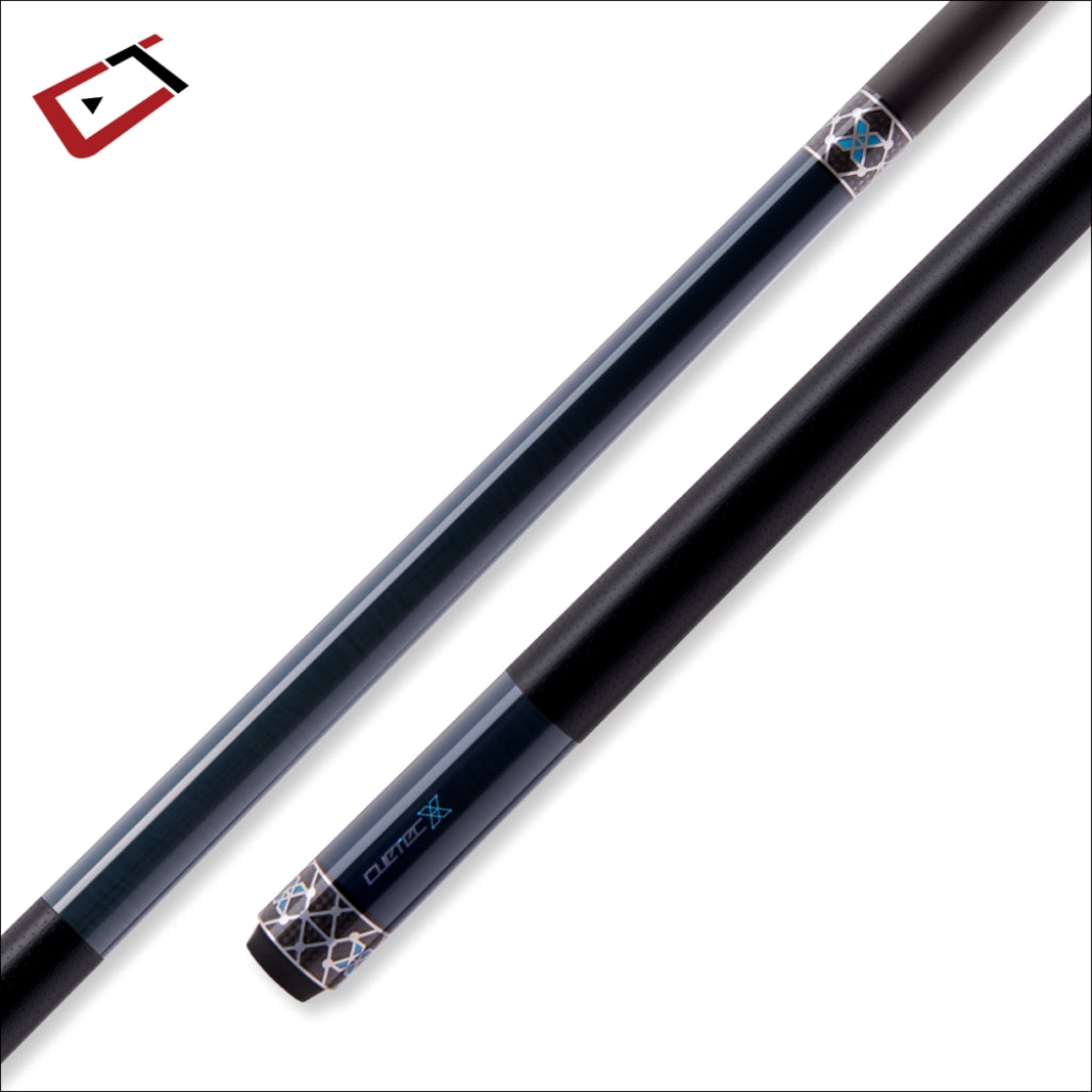 Cuetec Cynergy X Lagoon Poly-Wrap Cue - Game Room Spot