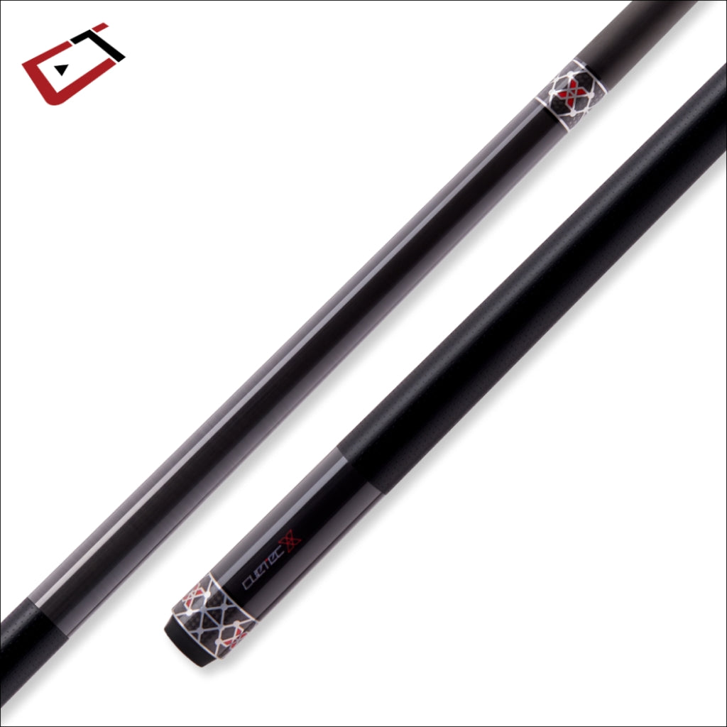Cuetec Cynergy X Raw Poly-Wrap Cue - Game Room Spot