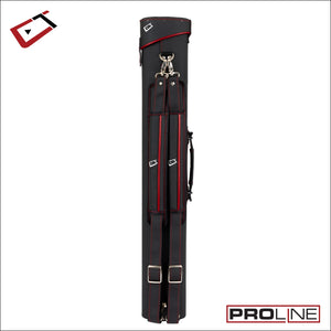 Cuetec Pro Line 2X4 Hard Pool Cue Case Back View - Game Room Spot