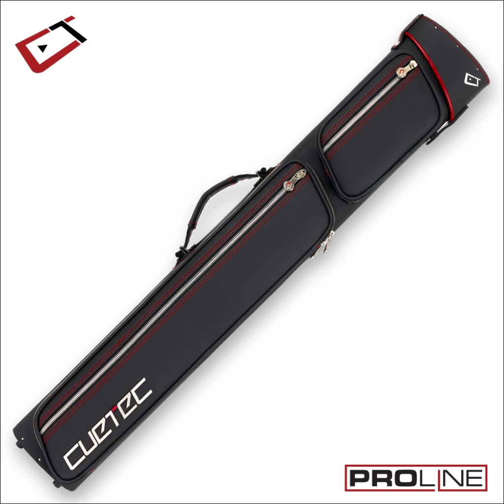 Cuetec Pro Line 2X4 Hard Pool Cue Case in Black - Game Room Spot