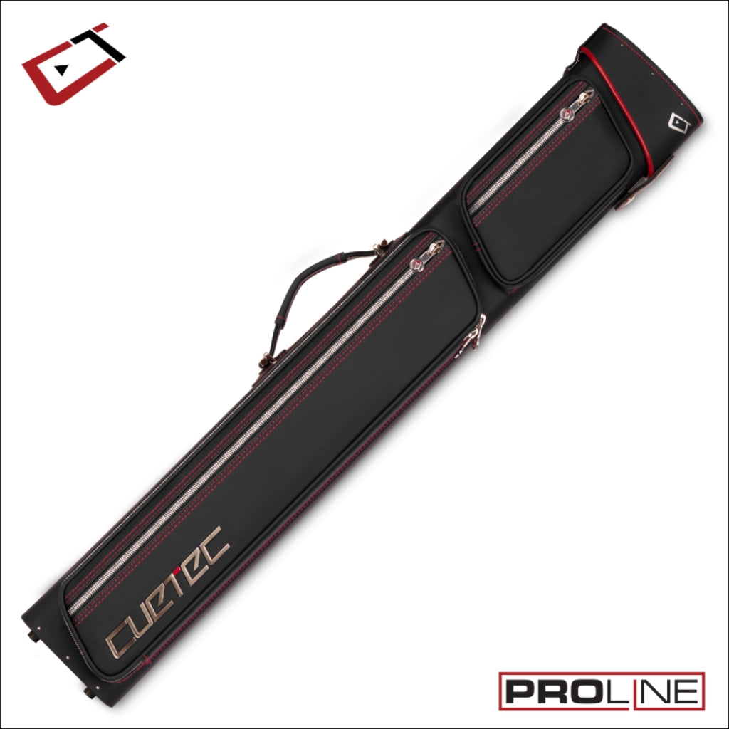 Cuetec Pro Line 3X5 Hard Pool Cue Case in Black - Game Room Spot