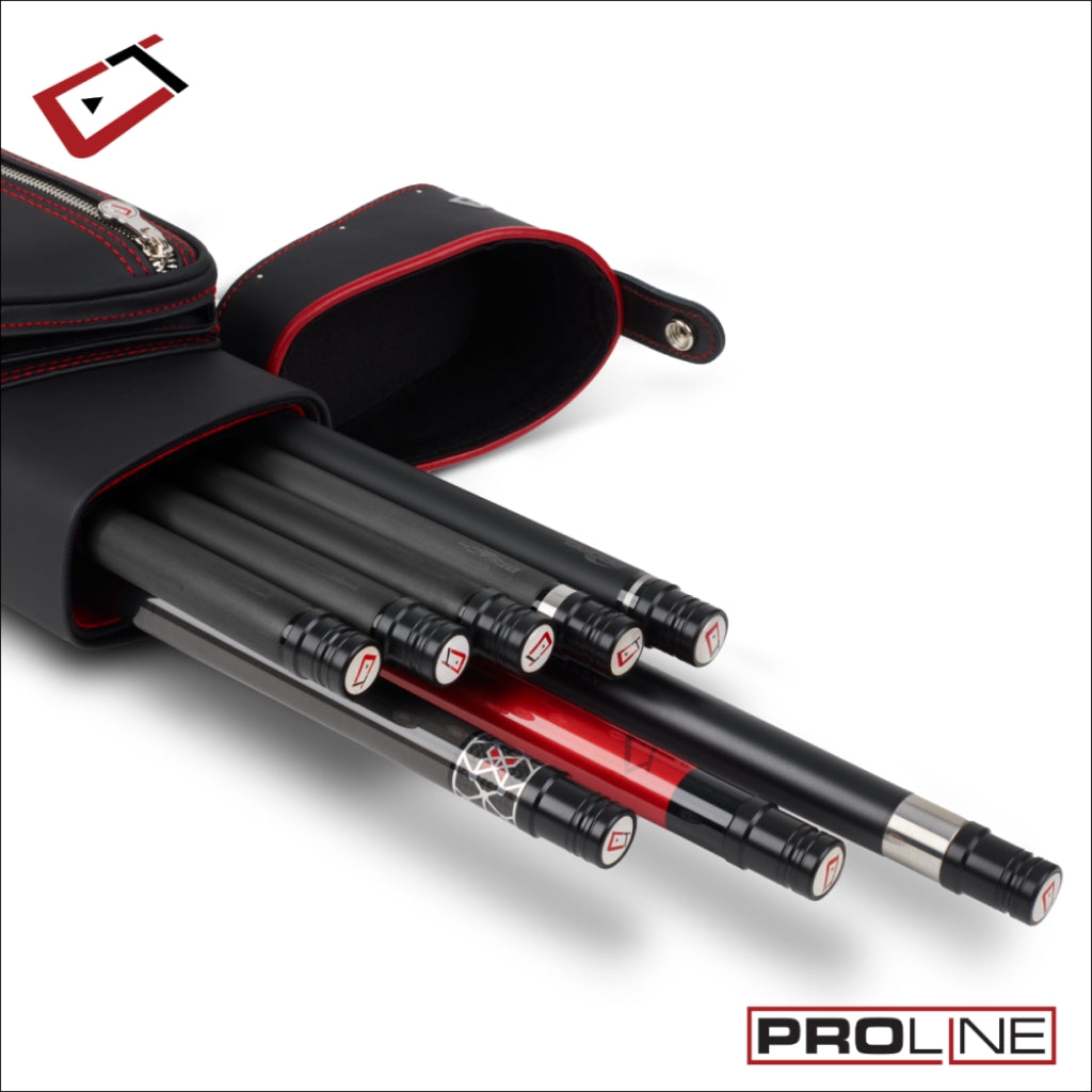 Cuetec Pro Line 3X5 Hard Pool Cue Case Opened - Game Room Spot