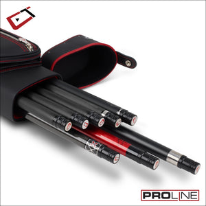 Cuetec Pro Line 3X5 Hard Pool Cue Case Opened - Game Room Spot