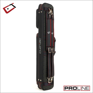 Cuetec Pro Line 4X8 Soft Pool Cue Case Back View - Game Room Spot