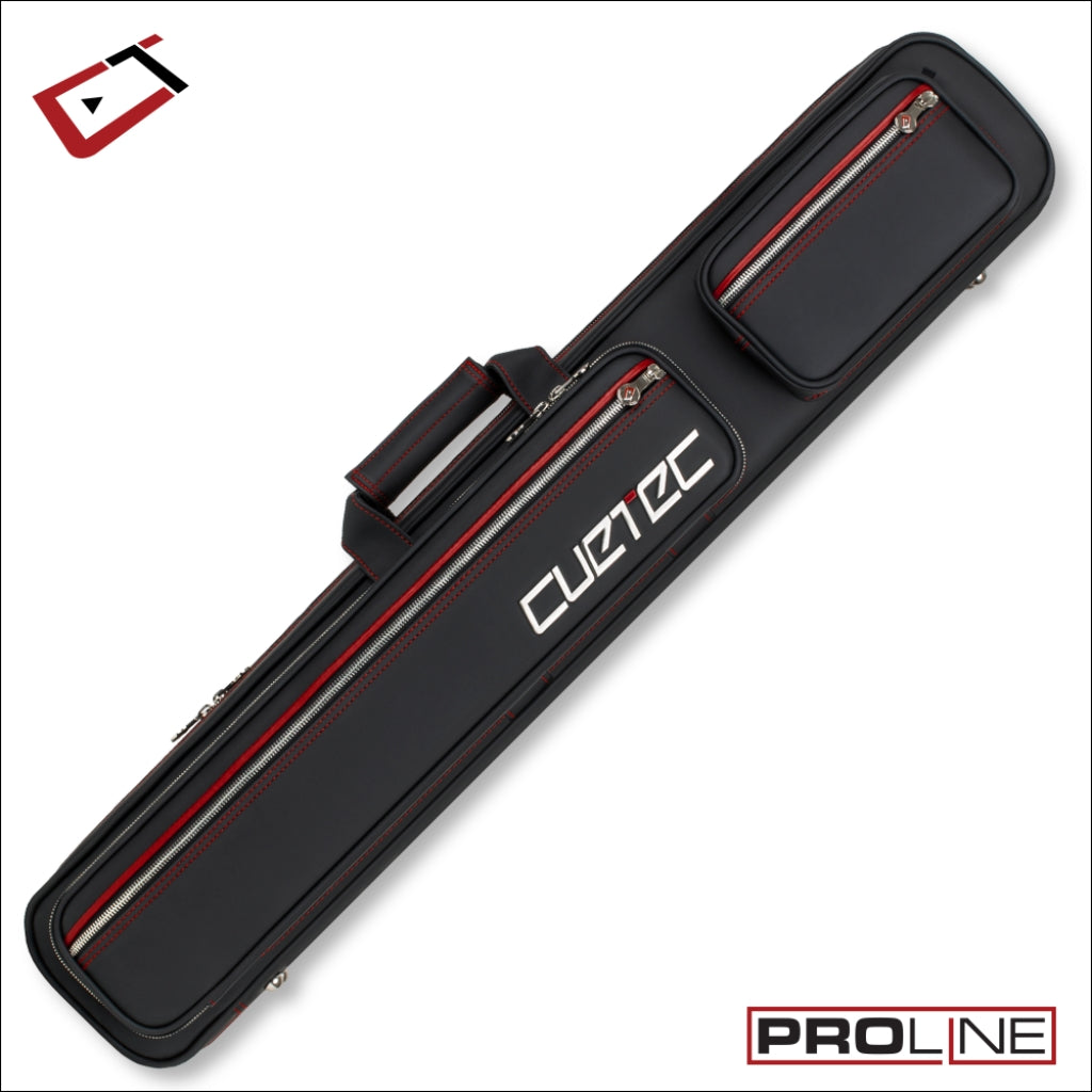 Cuetec Pro Line 4X8 Soft Pool Cue Case in Black - Game Room Spot