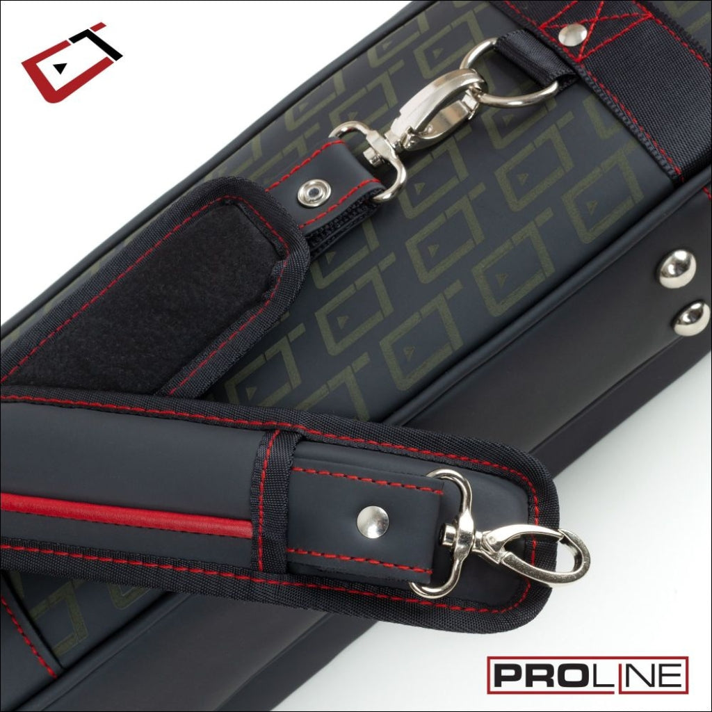 Cuetec Pro Line 4X8 Soft Pool Cue Case Back Straps - Game Room Spot