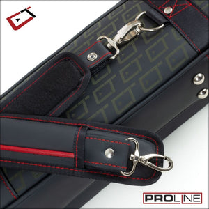 Cuetec Pro Line 4X8 Soft Pool Cue Case Back Straps - Game Room Spot
