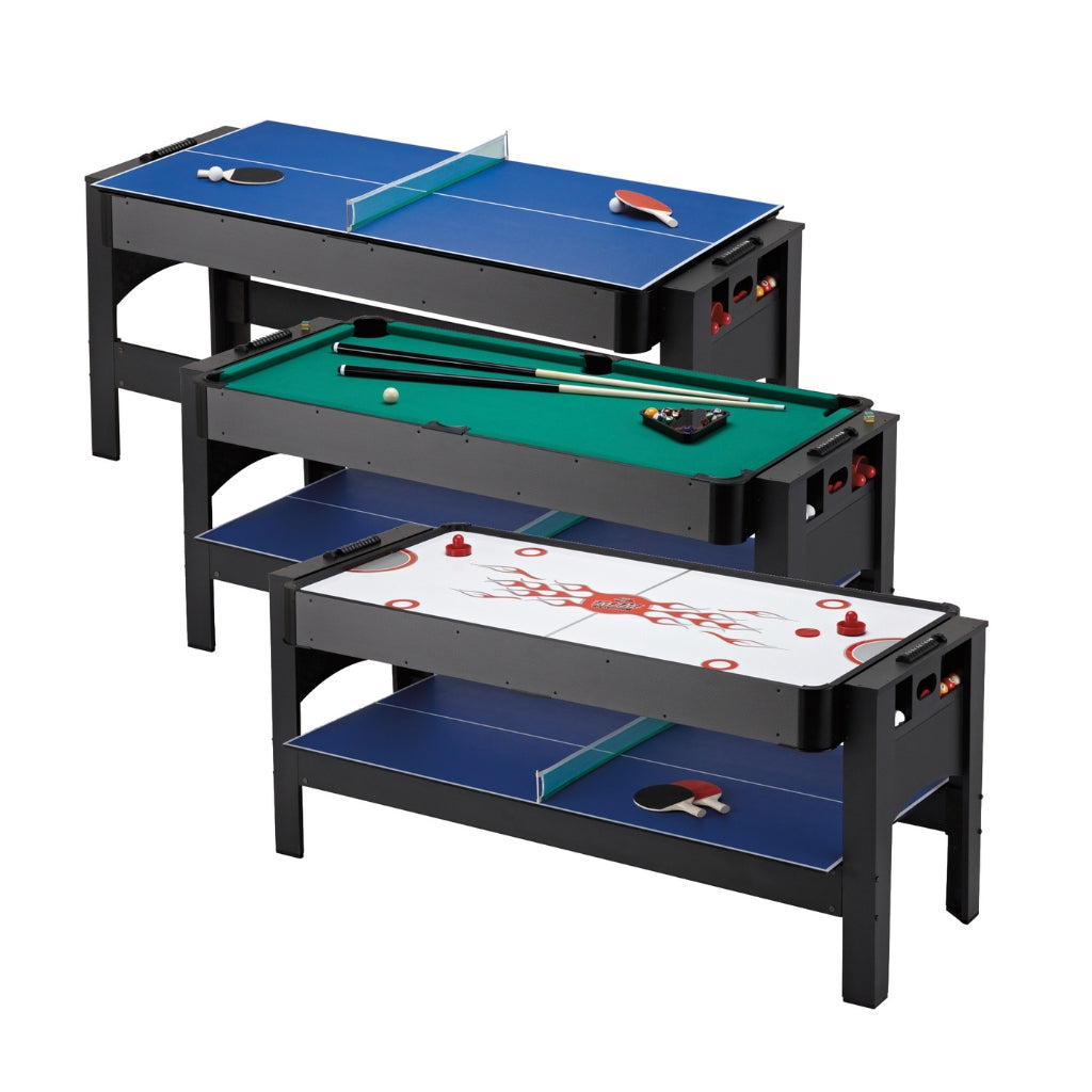 Fat Cat Original 3-in-1 6' Flip Multi-Game Table - Game Room Spot