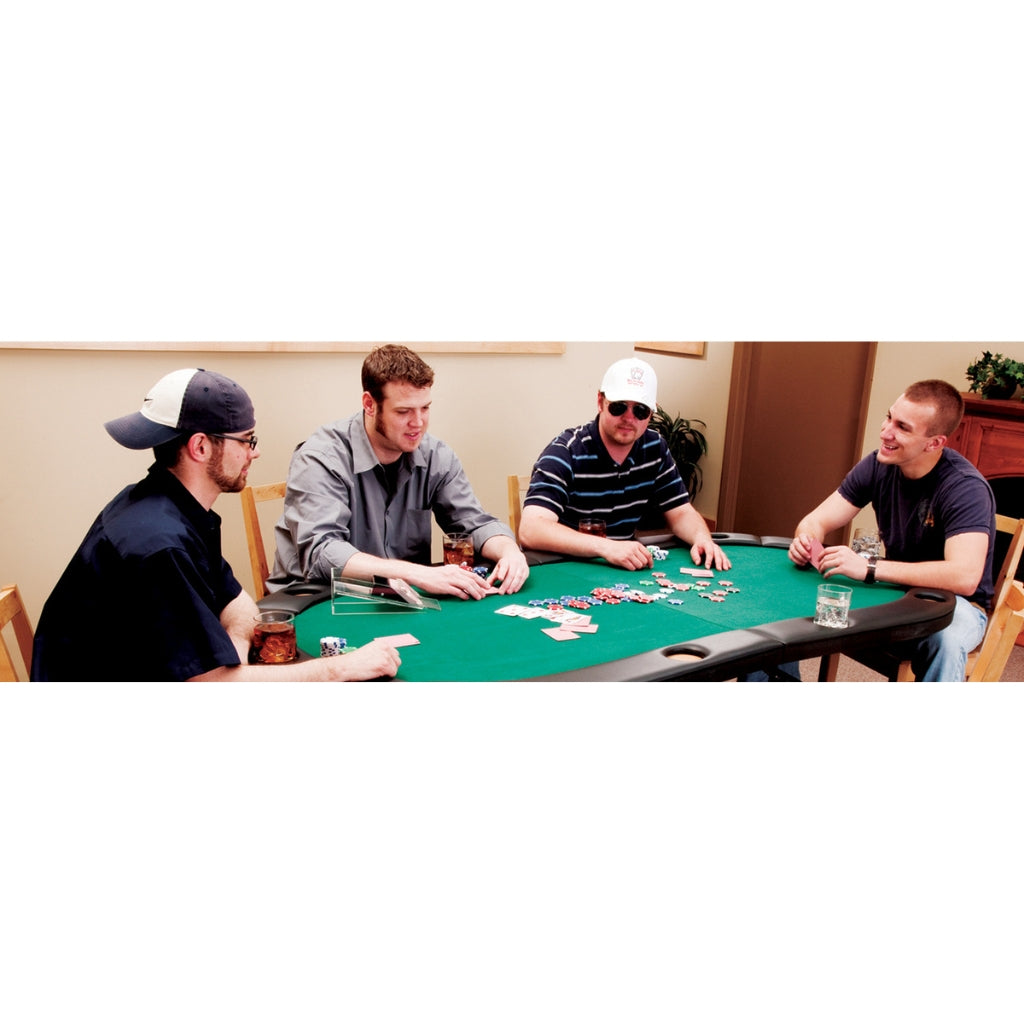 Fat Cat Folding Texas Hold'Em Table Real - Game Room Spot