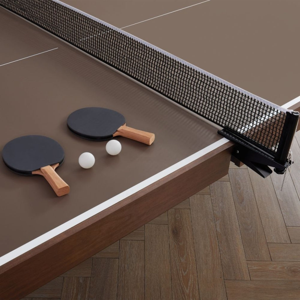 HB Home Parsons Modern Tennis Table Free Accessories - Game Room Spot