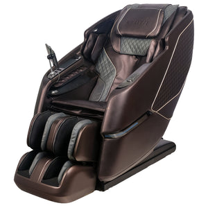 Kyota Kizuna M688 Massage Chair in Brown/Gray - Game Room Spot
