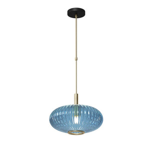 RAM Game Room Prohibition 12" Billiard Light Brass/Blue - Game Room Spot