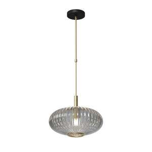 RAM Game Room Prohibition 12" Billiard Light Brass/Smoke - Game Room Spot