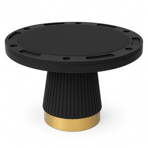 RAM Game Room Prohibition 48" 2 in 1 Poker Table in Black - Game Room Spot