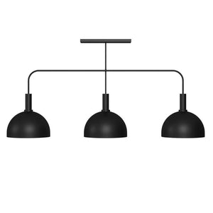 RAM Game Room Prohibition 56" 3 Metal Shade Billiard Light