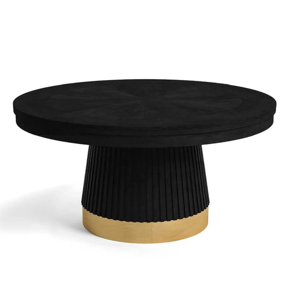 RAM Game Room Prohibition 60" Dining Top in Matte Black - Game Room Spot