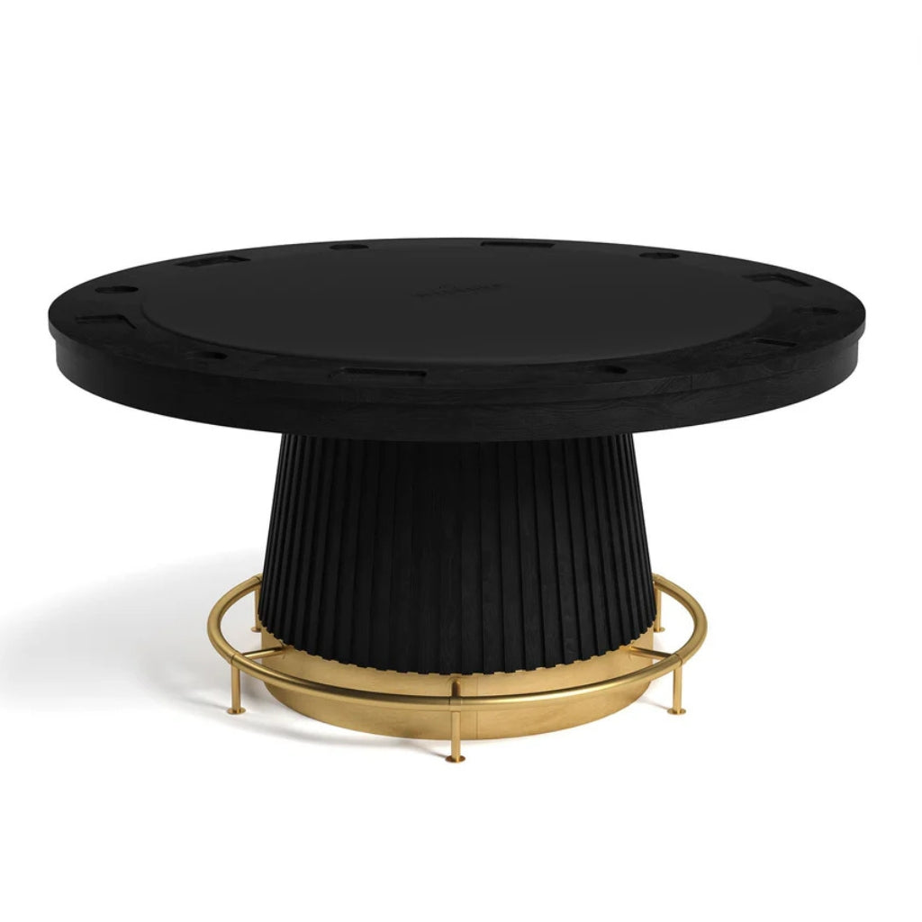 RAM Game Room Prohibition 60" Foot Rail in Polished Brass - Game Room Spot