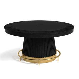 RAM Game Room Prohibition 60" Foot Rail in Polished Brass - Game Room Spot