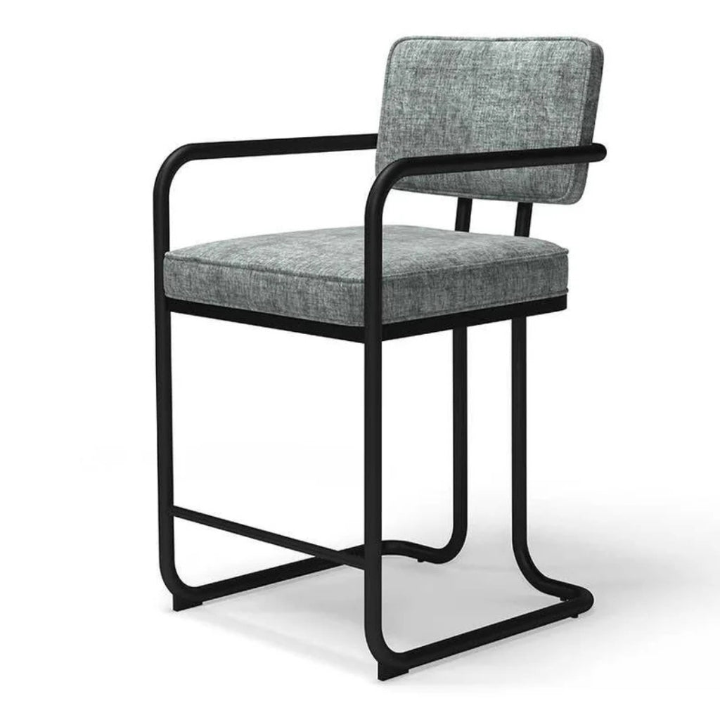 RAM Game Room Prohibition Barstool Vintage Gray - Game Room Spot