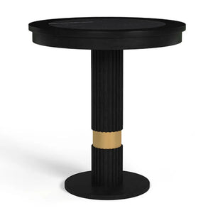 RAM Game Room Prohibition Pub Table Matte Black - Game Room Spot