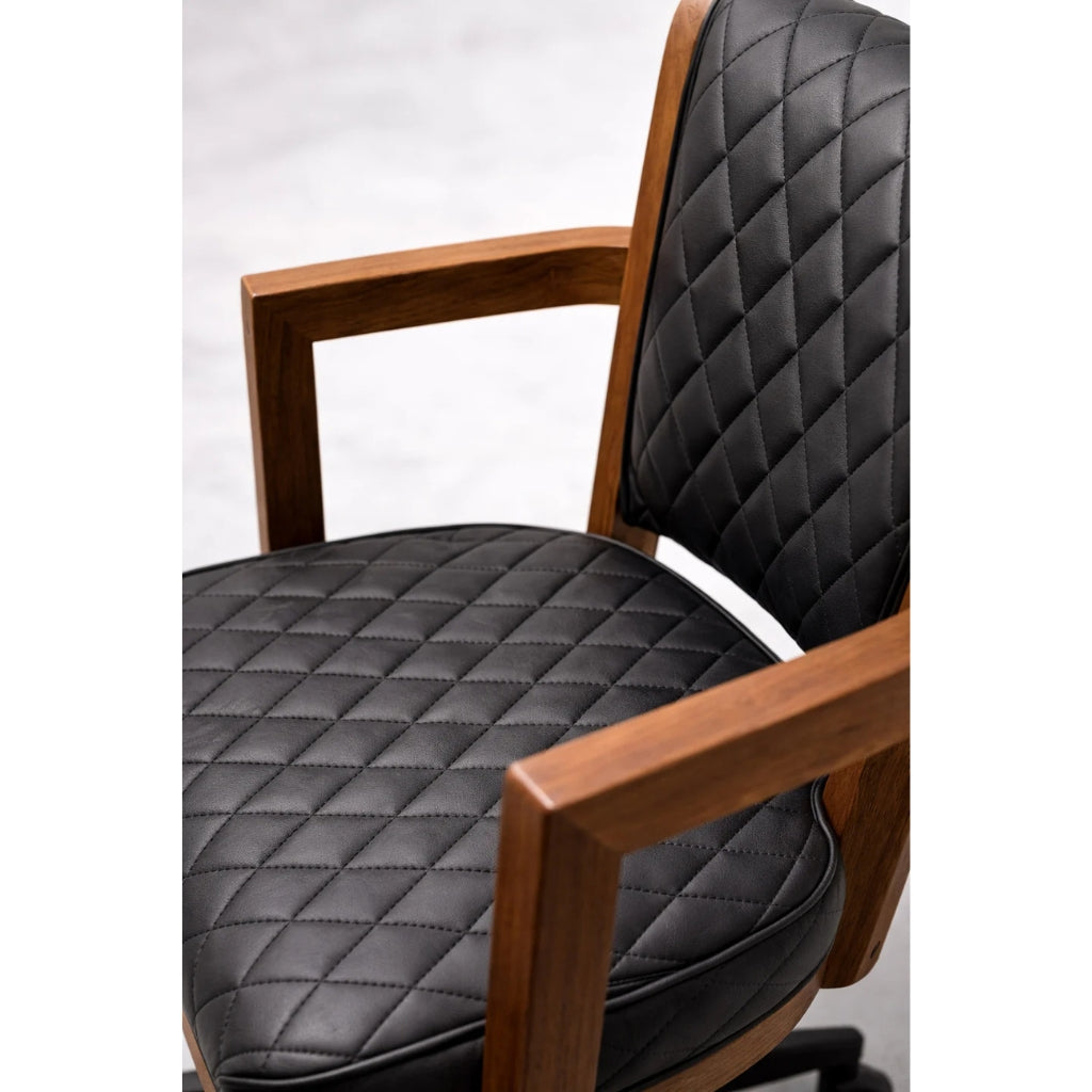 RAM Game Room Prohibition Swivel Game Chair Diamond Stitching - Game Room Spot