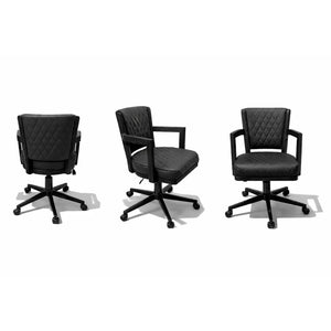 RAM Game Room Prohibition Swivel Game Chair Matte Black 3 Sides - Game Room Spot