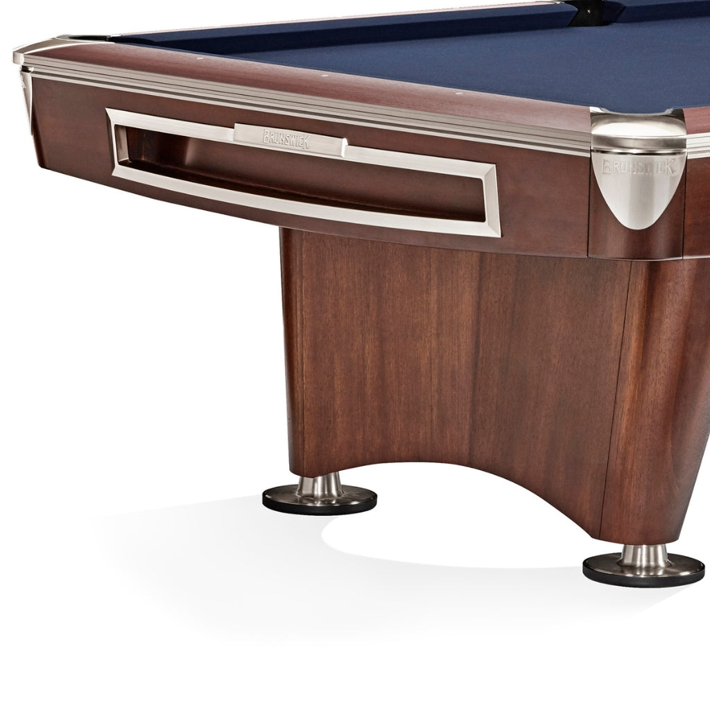 Brunswick Gold Crown VI Tournament Pool Table Ball Storage - Game Room Spot
