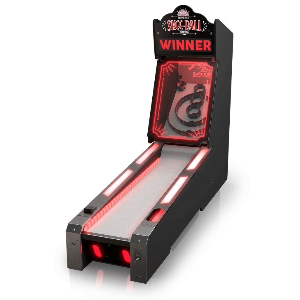 Skee-Ball Home Arcade Glow Alley - Game Room Spot