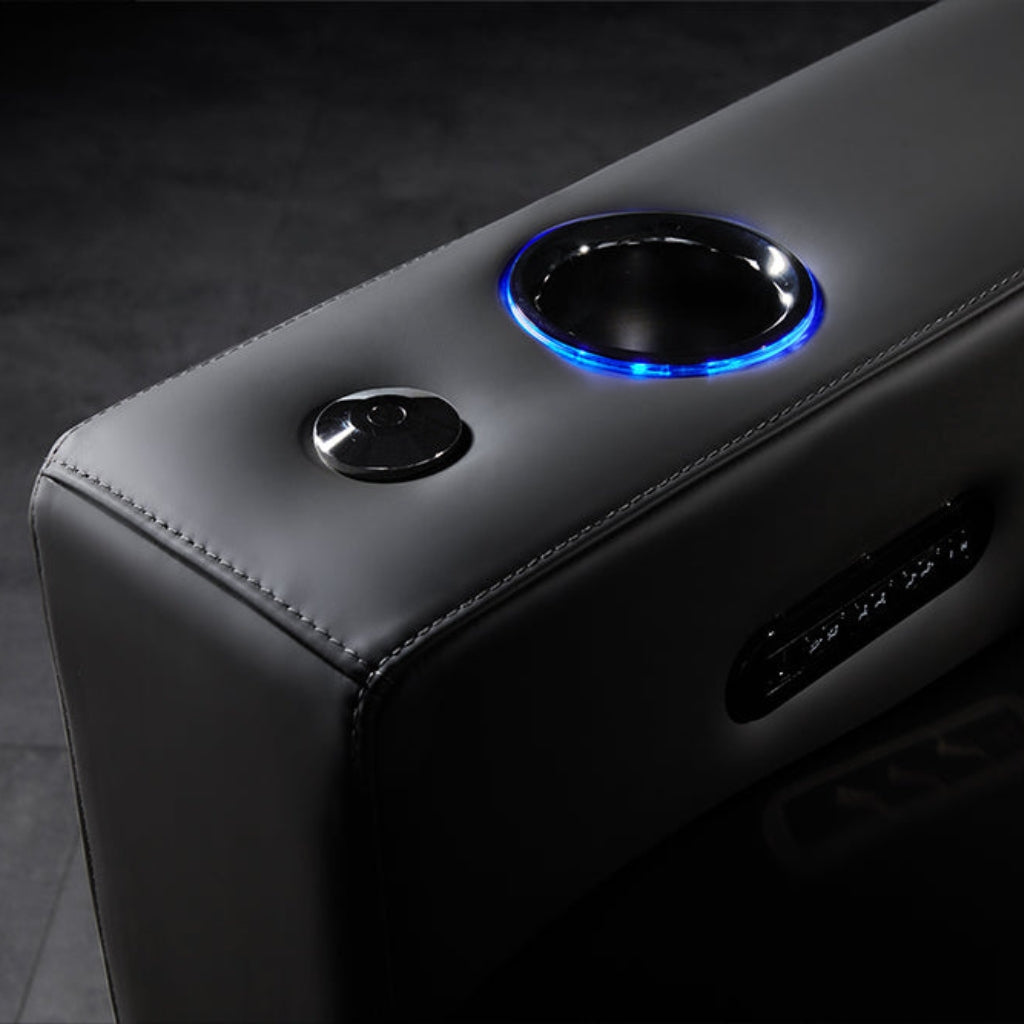 Valencia Barcelona Ultimate Luxury Edition Home Theater Seating Cup Holder - Game Room Spot