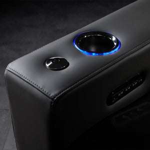 Valencia Barcelona Ultimate Luxury Edition Home Theater Seating Cup Holder - Game Room Spot