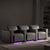 Valencia Barcelona Ultimate Luxury Edition Home Theater Seating Display - Game Room Spot