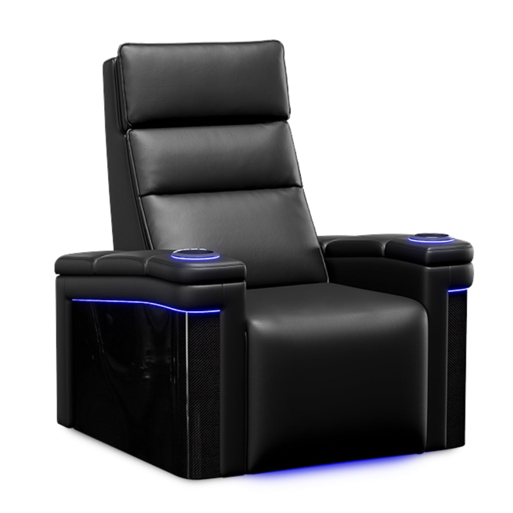Valencia Monza Carbon Fiber Home Theater Seating - Game Room Spot