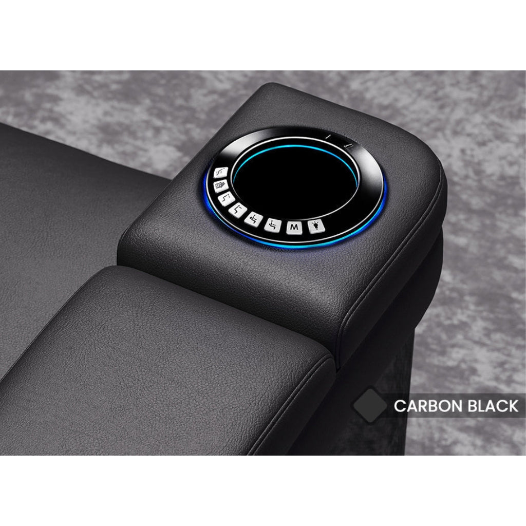 Valencia Monza Carbon Fiber Home Theater Seating Cup Holder - Game Room Spot