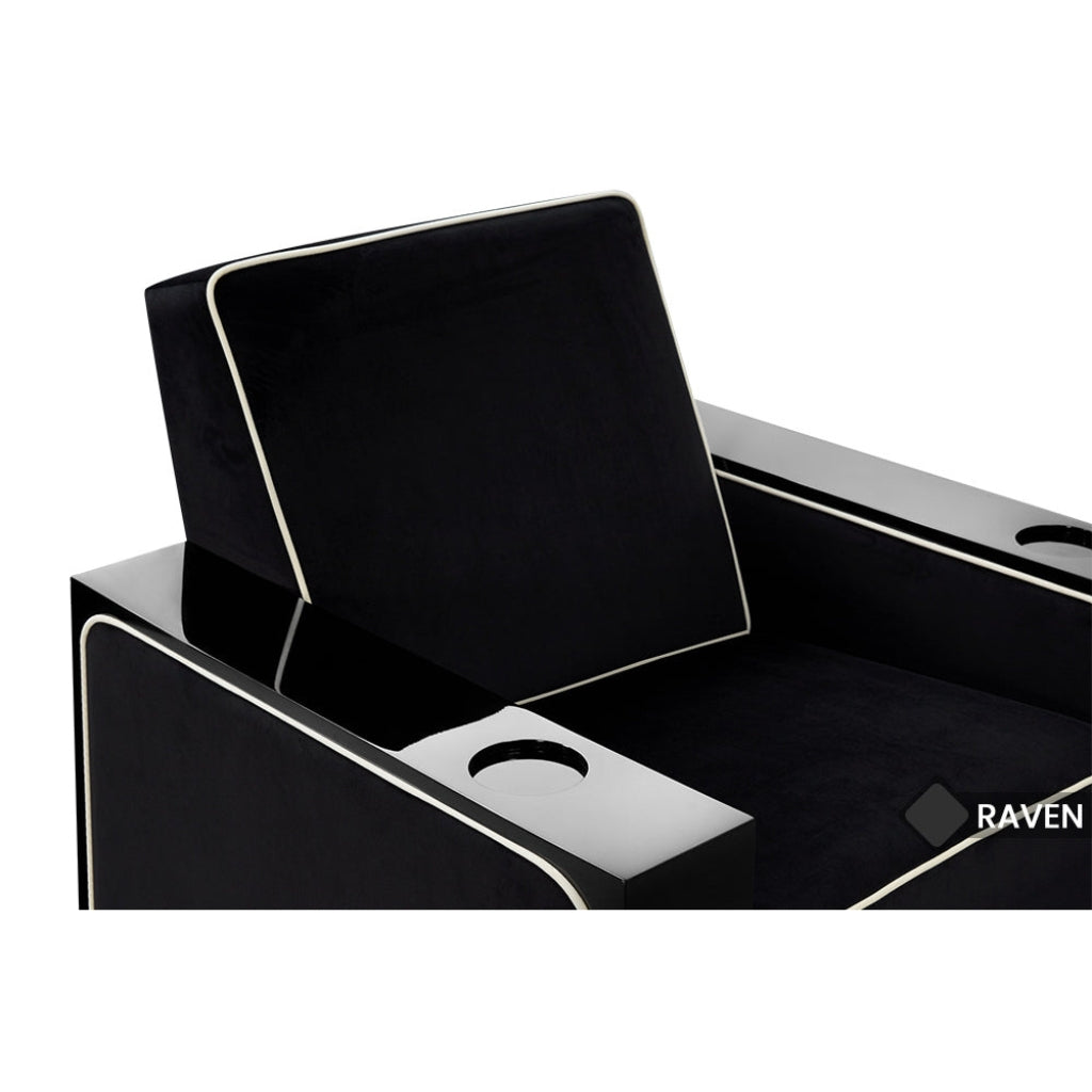 Valencia Naples Elegance Home Theater Seating Lumbar Support - Game Room Spot