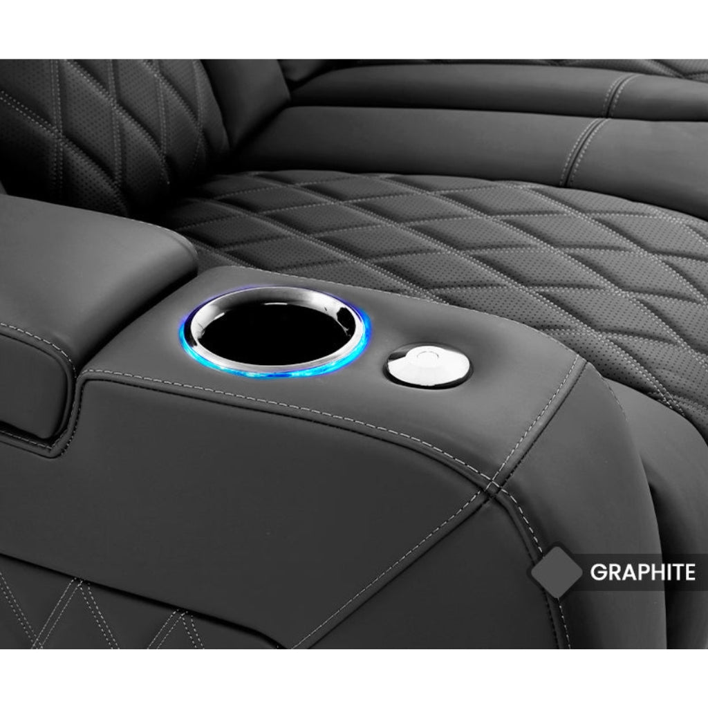 Valencia Tuscany Ultimate Edition Home Theater Seating Cup Holder - Game Room Spot