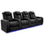 Valencia Tuscany Ultimate Edition Home Theater Seating Onyx Row of 4 - Game Room Spot