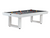 American Heritage Billiards Lanai Pearl White Outdoor Pool Table with Balls