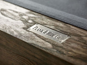 Plank & Hide Isaac 8 Foot Pool Table's Logo